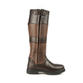 Brown - Side - Moretta Womens-Ladies Bella II Nubuck Country Boots