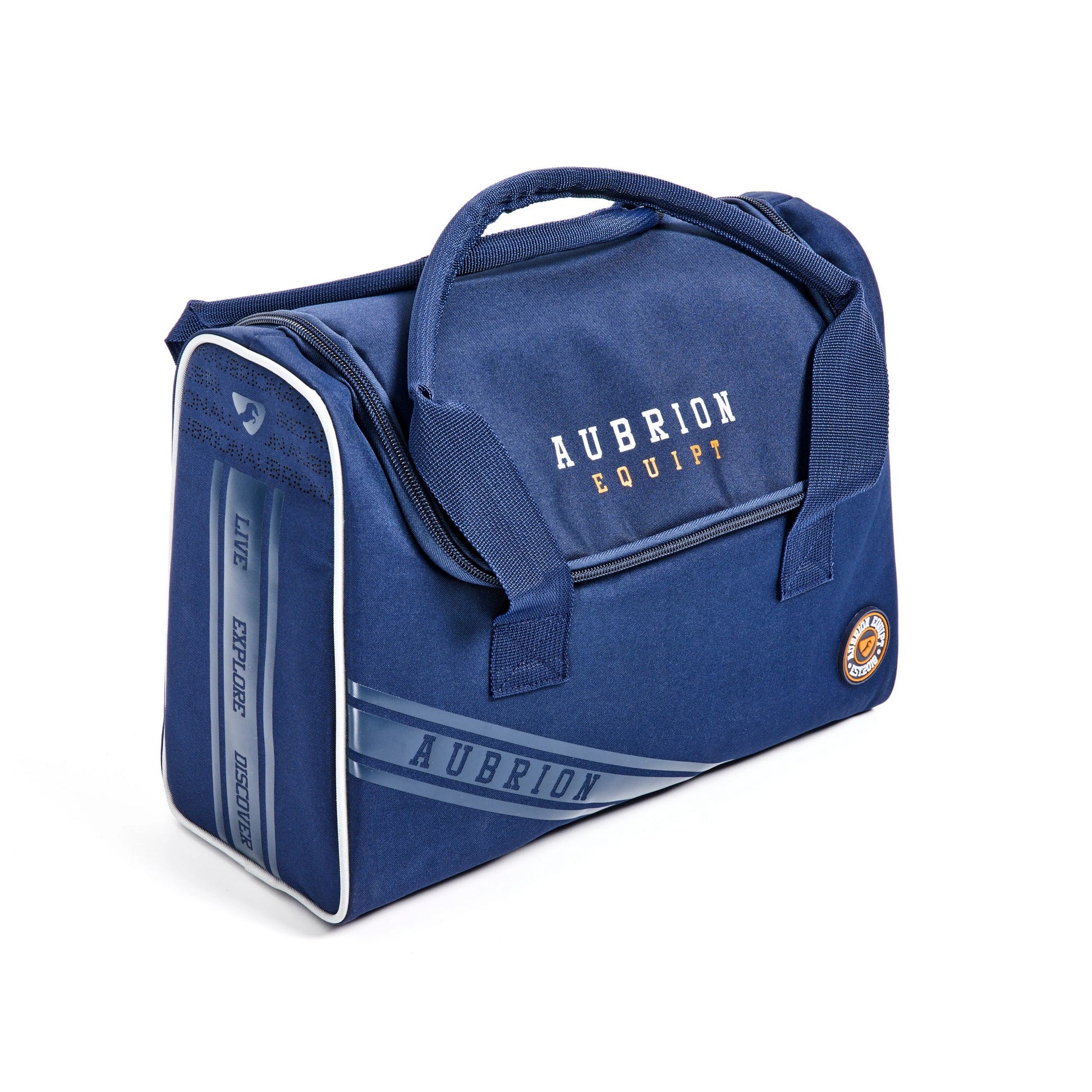 Navy - Side - Aubrion Equipt Horse Grooming Bag