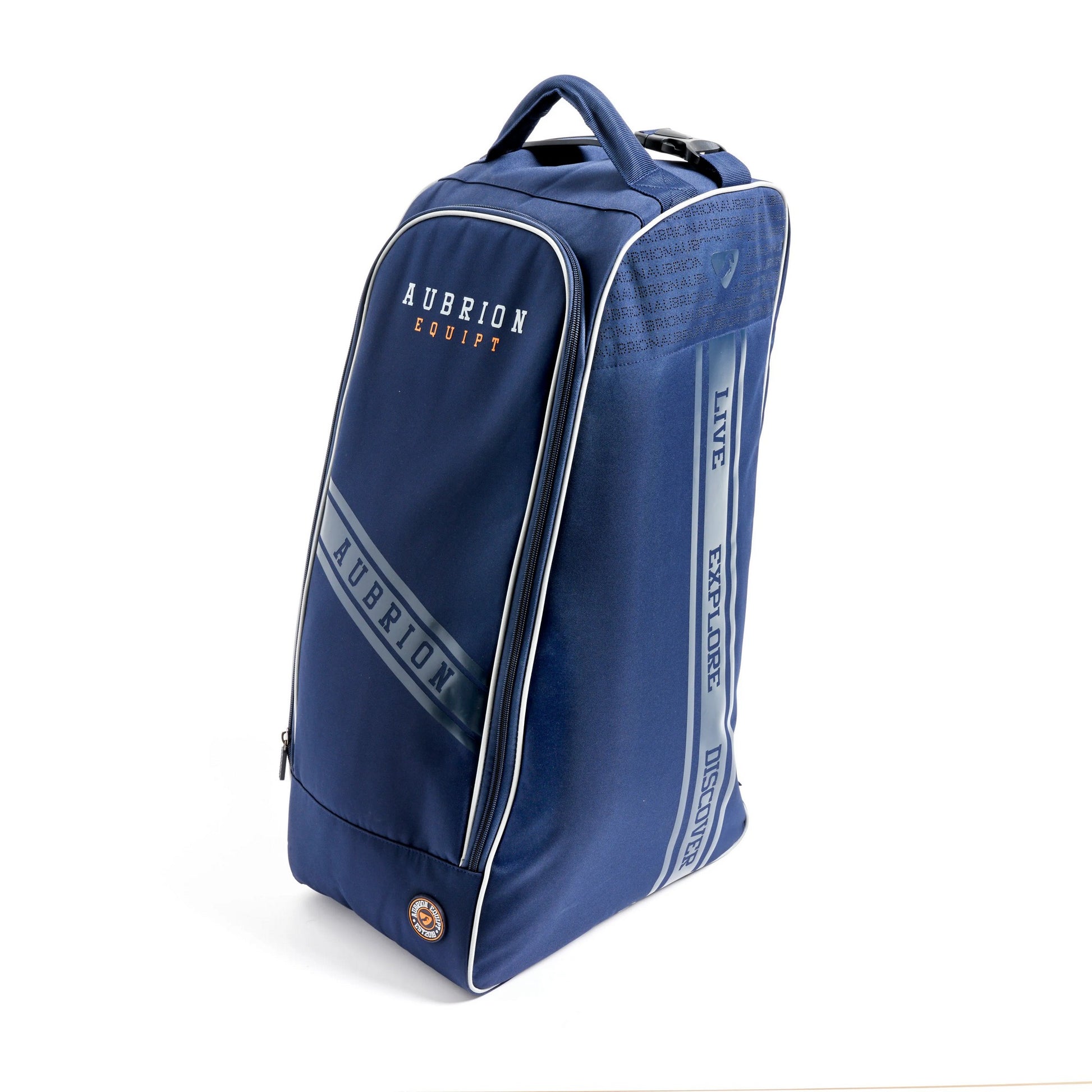 Navy - Back - Aubrion Equipt Long Boot Bag