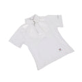 White - Front - Aubrion Childrens-Kids Tie Keeper Short-Sleeved Shirt