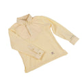 Yellow - Front - Aubrion Childrens-Kids Tie Keeper Long-Sleeved Shirt