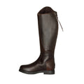 Dark Brown - Side - Moretta Unisex Adult Ventura Lite Leather Winter Riding Boots