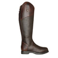 Dark Brown - Front - Moretta Unisex Adult Ventura Lite Leather Winter Riding Boots