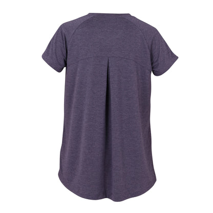 Navy - Back - Aubrion Womens-Ladies Energise Tech T-Shirt