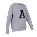 Grey - Side - Aubrion Womens-Ladies Serene Sweatshirt