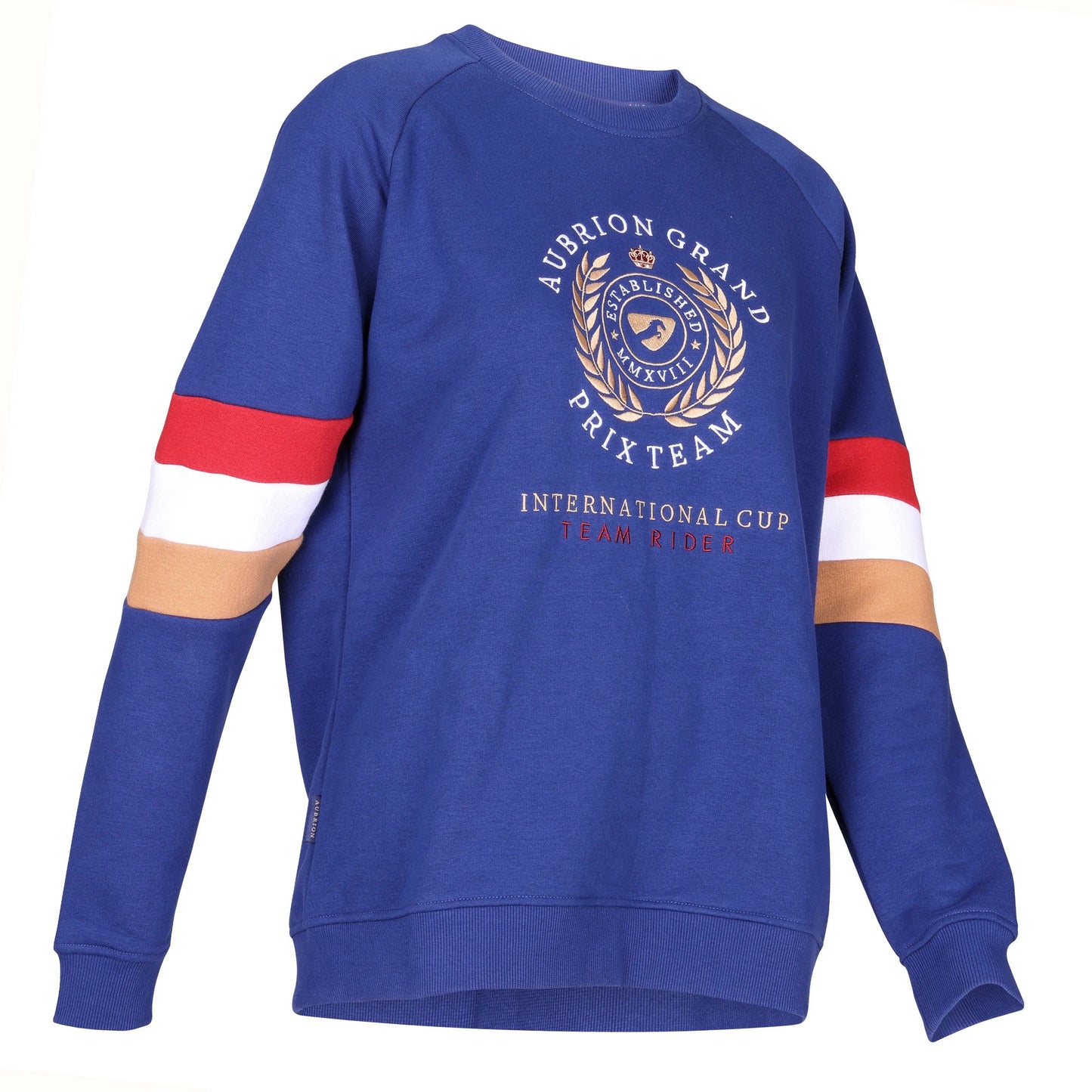Navy - Side - Aubrion Womens-Ladies Team Sweatshirt