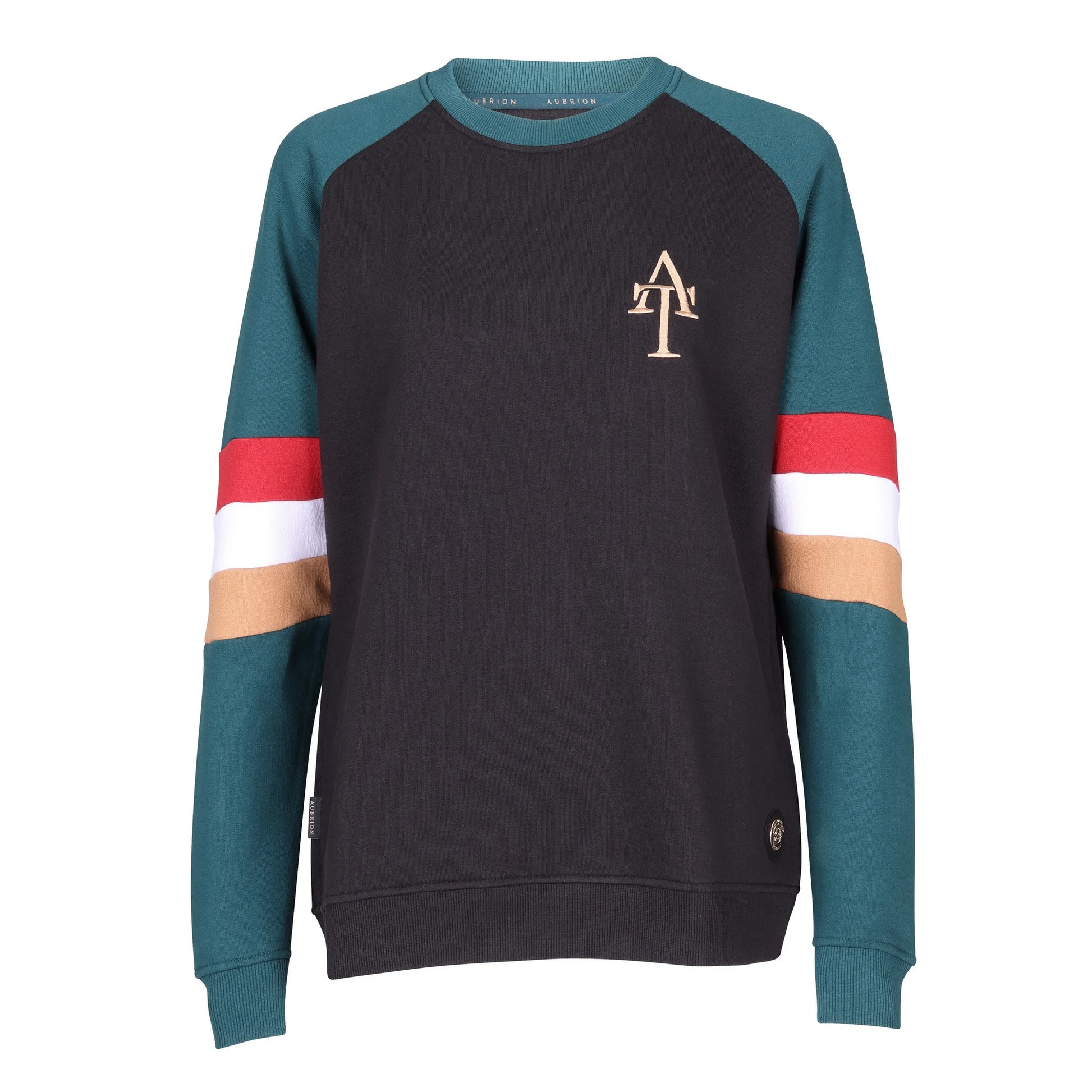 Black - Front - Aubrion Womens-Ladies Team Sweatshirt