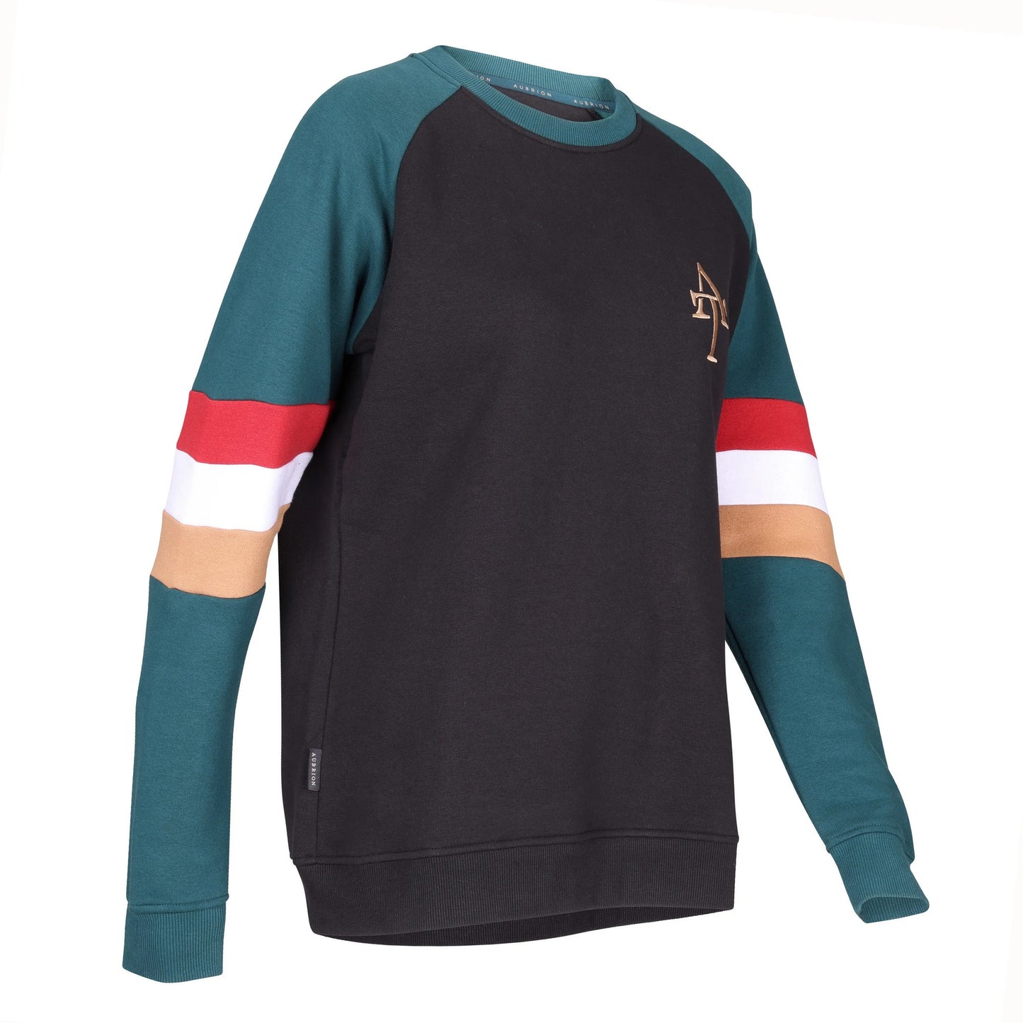Black - Side - Aubrion Womens-Ladies Team Sweatshirt