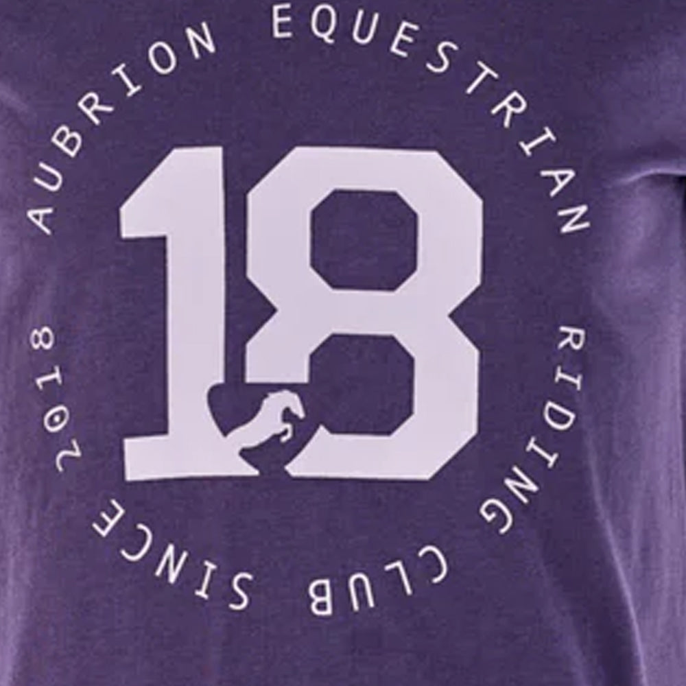Purple - Back - Aubrion Childrens-Kids Repose T-Shirt