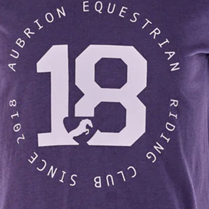 Purple - Back - Aubrion Childrens-Kids Repose T-Shirt