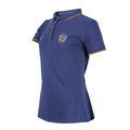 Navy - Side - Aubrion Womens-Ladies Team Polo Shirt