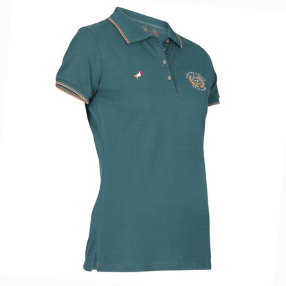 Green - Lifestyle - Aubrion Girls Team Polo Shirt