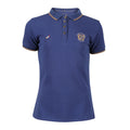 Navy - Front - Aubrion Girls Team Polo Shirt