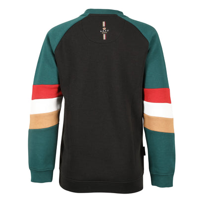 Black - Back - Aubrion Girls Team Sweatshirt
