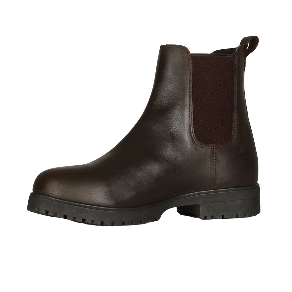 Brown - Lifestyle - Moretta Womens-Ladies Forio Leather Dealer Boots