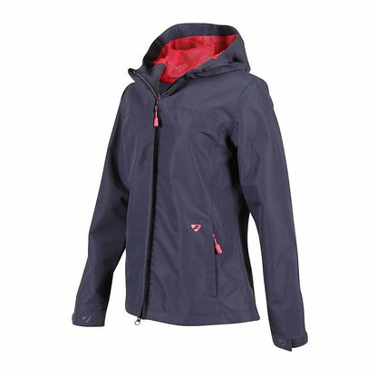 Navy - Side - Aubrion Childrens-Kids Cloudburst Raincoat
