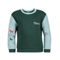 Green - Front - Tikaboo Girls Sweatshirt