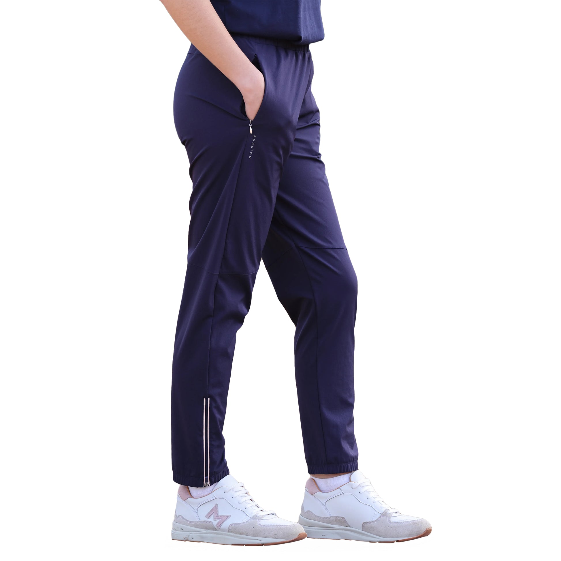 Navy - Back - Aubrion Womens-Ladies Explorer Trousers