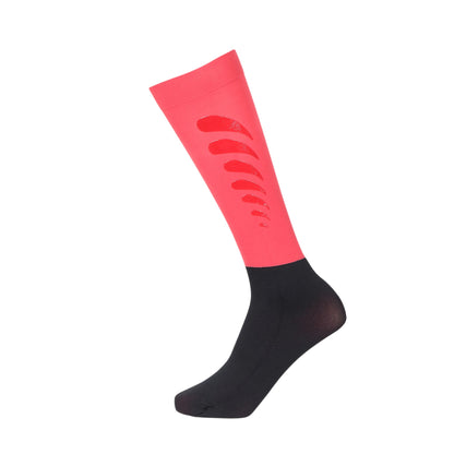 Coral - Back - Aubrion Unisex Adult Performance Socks