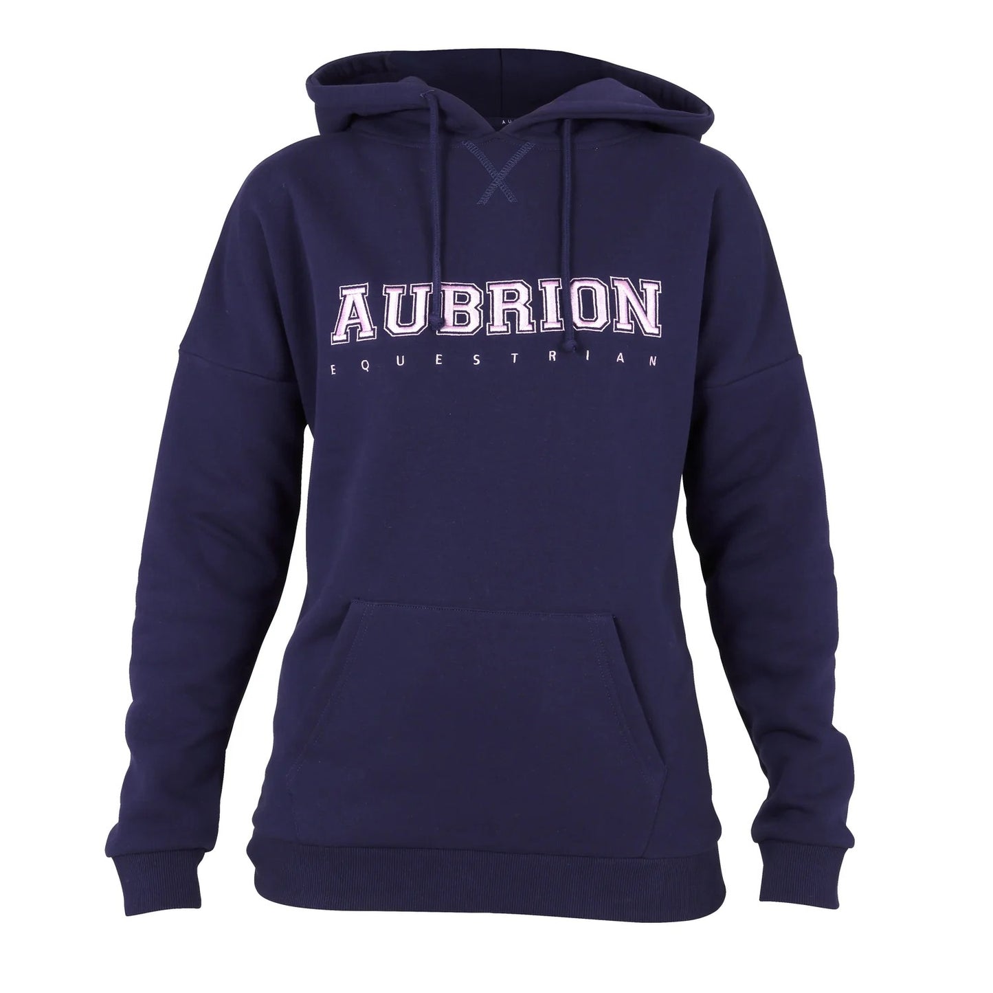 Navy - Front - Aubrion Womens-Ladies Serene Hoodie