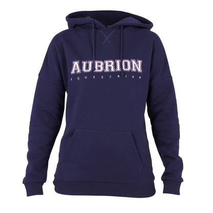 Navy - Front - Aubrion Womens-Ladies Serene Hoodie