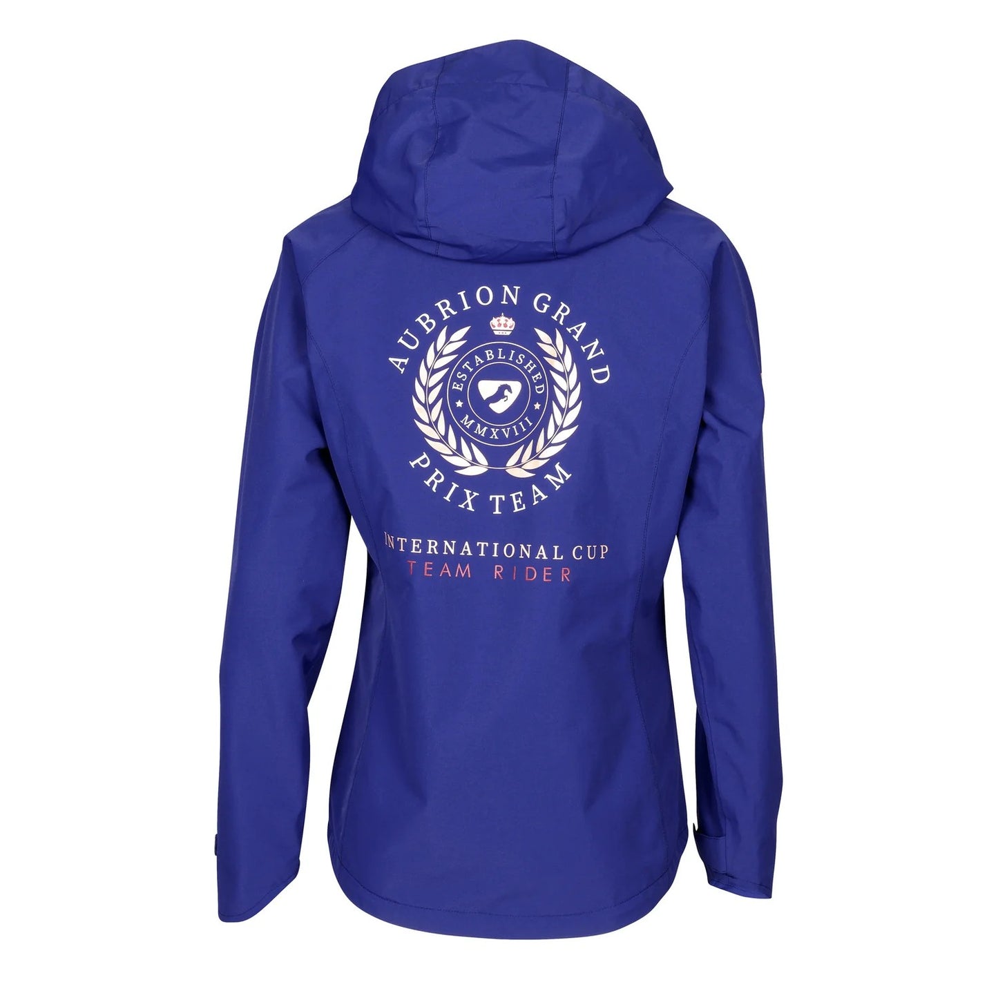 Navy - Back - Aubrion Womens-Ladies Waterproof Jacket