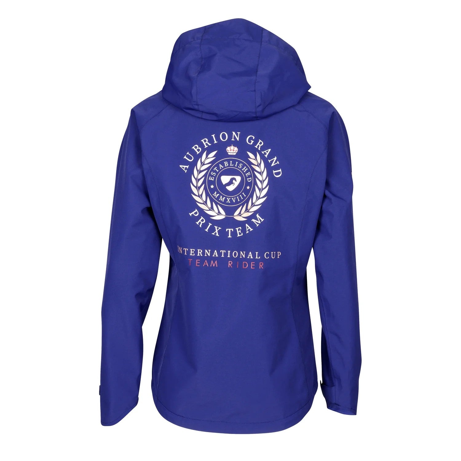 Navy - Back - Aubrion Womens-Ladies Waterproof Jacket