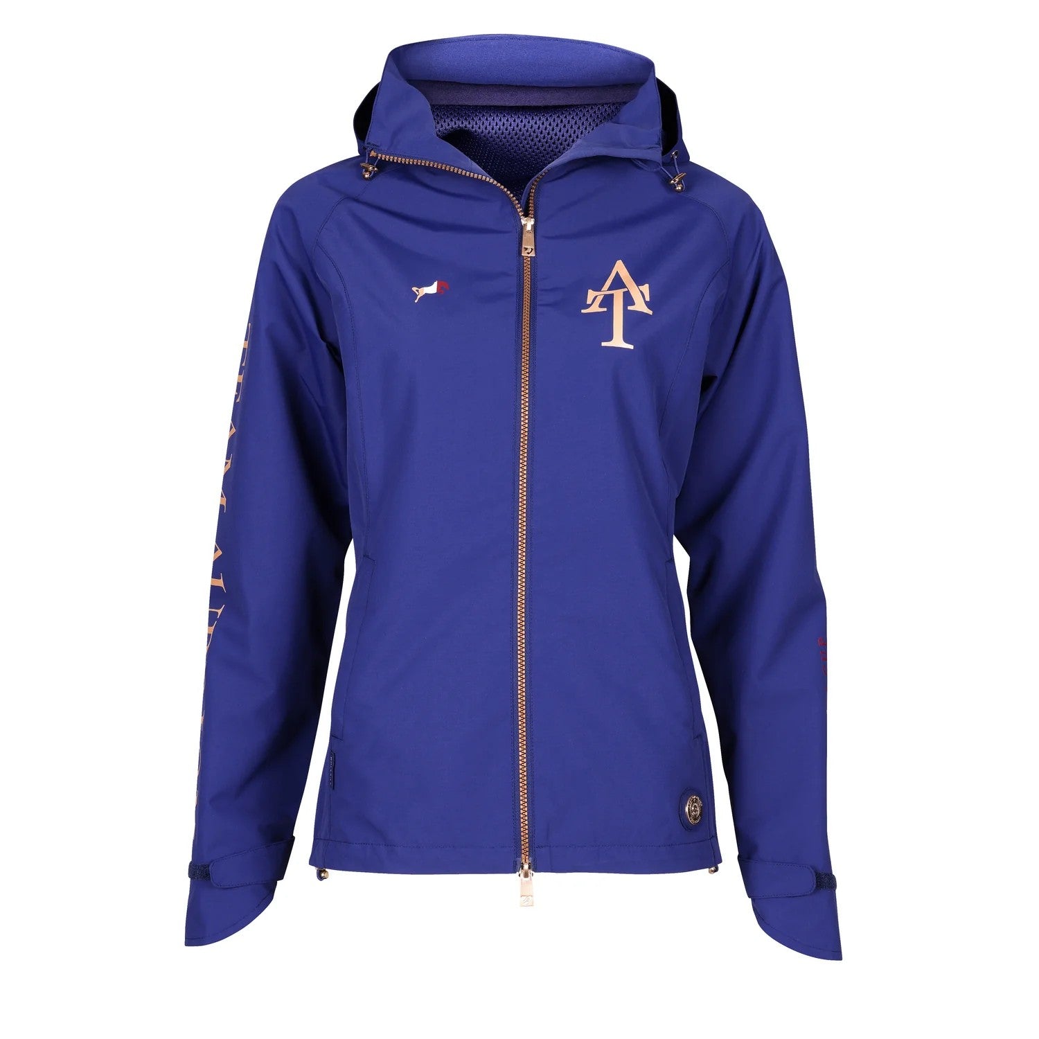Navy - Front - Aubrion Womens-Ladies Waterproof Jacket