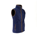 Navy - Side - Aubrion Mens Core Fleece Gilet