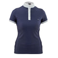 Navy - Front - Aubrion Womens-Ladies Attley Show Shirt