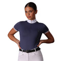 Navy - Back - Aubrion Womens-Ladies Arcaster Show Shirt