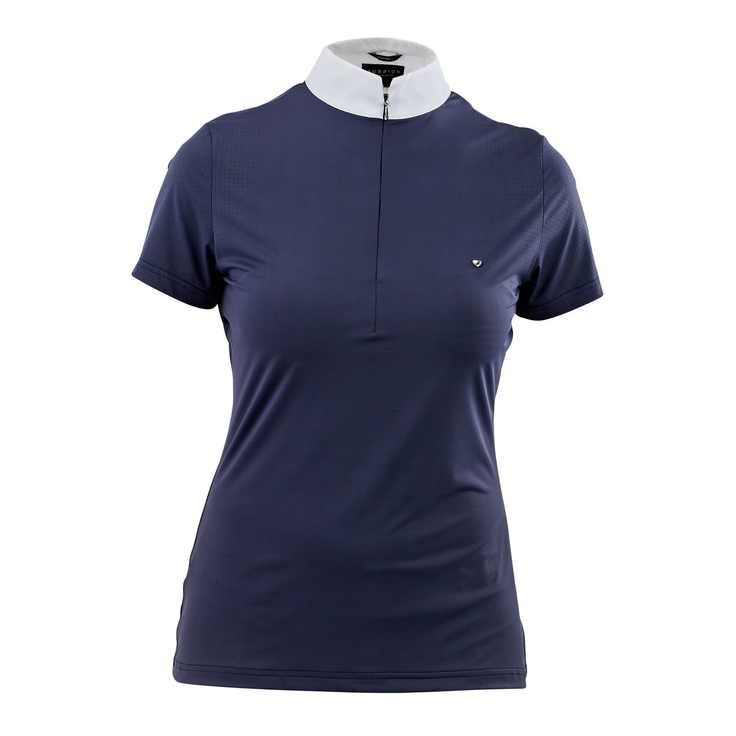Navy - Front - Aubrion Girls Walston Show Shirt