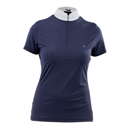 Navy - Front - Aubrion Girls Walston Show Shirt