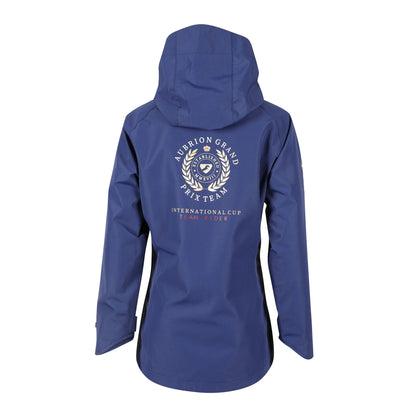 Navy - Back - Aubrion Girls Team Waterproof Jacket