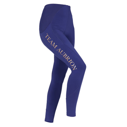Navy - Lifestyle - Aubrion Girls Team Horse Riding Tights