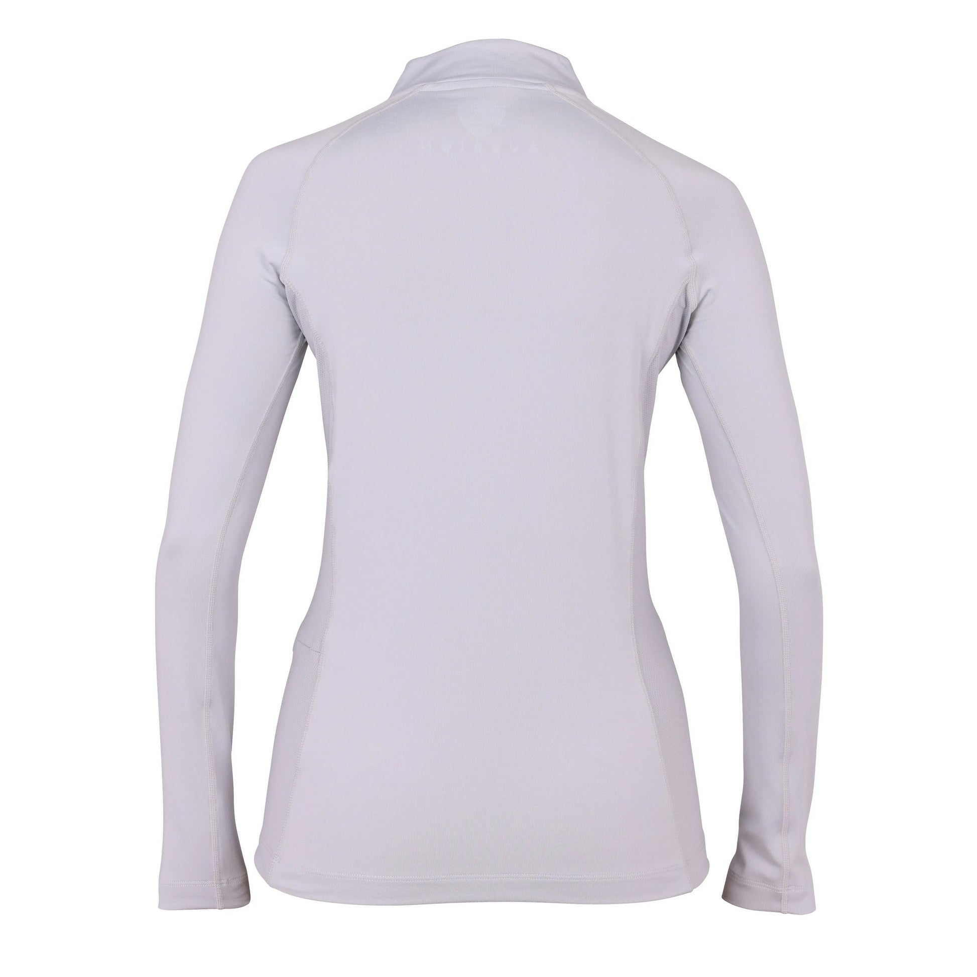 Grey - Back - Aubrion Womens-Ladies Revive Long-Sleeved Base Layer Top