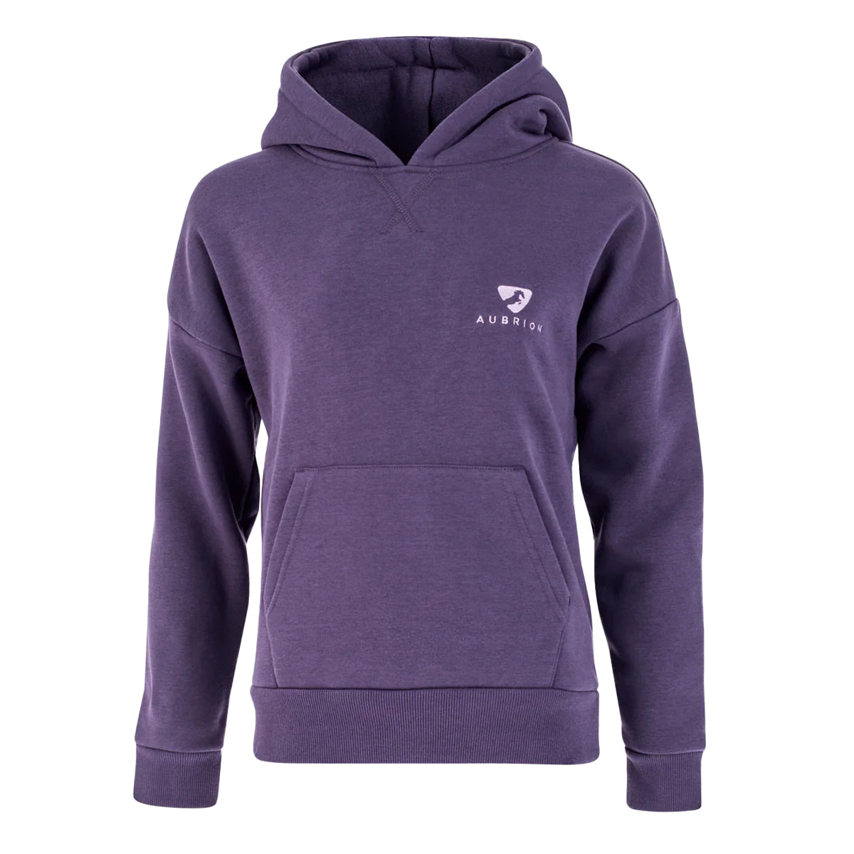 Purple - Front - Aubrion Girls Serene Hoodie