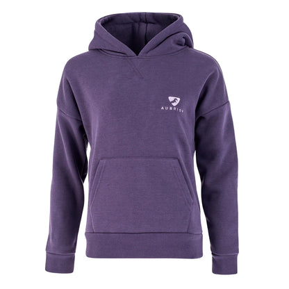 Purple - Front - Aubrion Girls Serene Hoodie