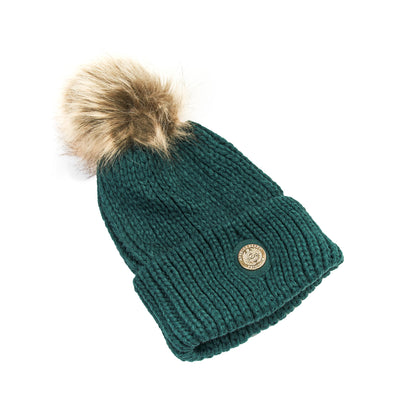 Green - Front - Aubrion Team Winter Hat