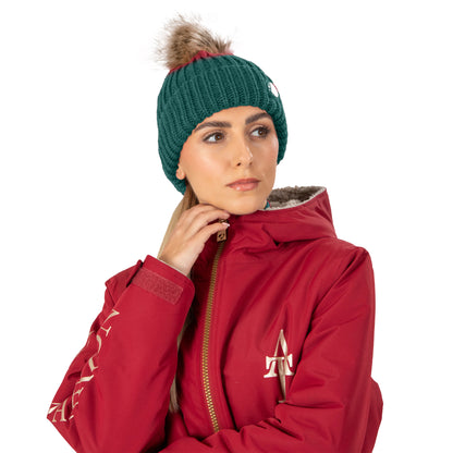 Green - Back - Aubrion Team Winter Hat