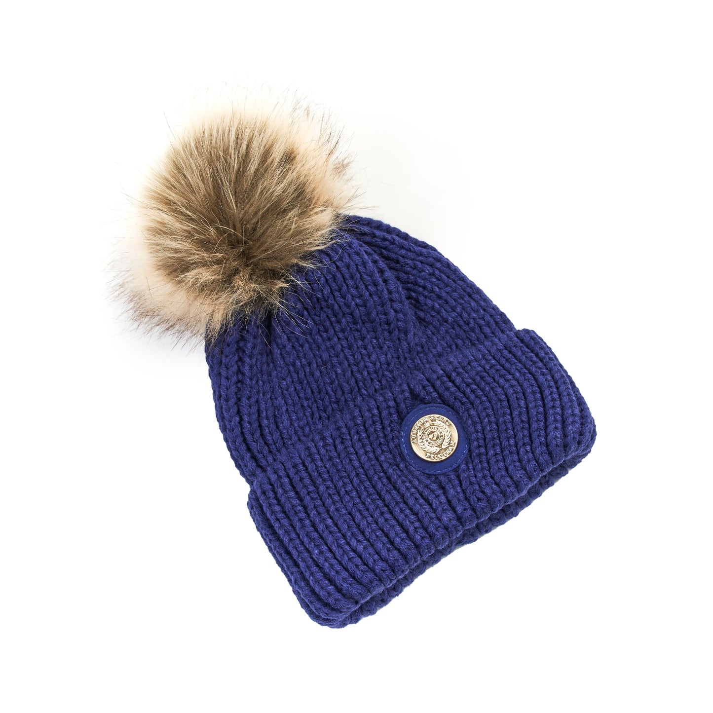 Navy - Front - Aubrion Team Winter Hat