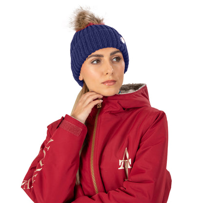 Navy - Back - Aubrion Team Winter Hat