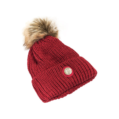 Red - Front - Aubrion Team Winter Hat