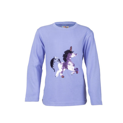Purple - Front - Tikaboo Childrens-Kids Unicorn T-Shirt