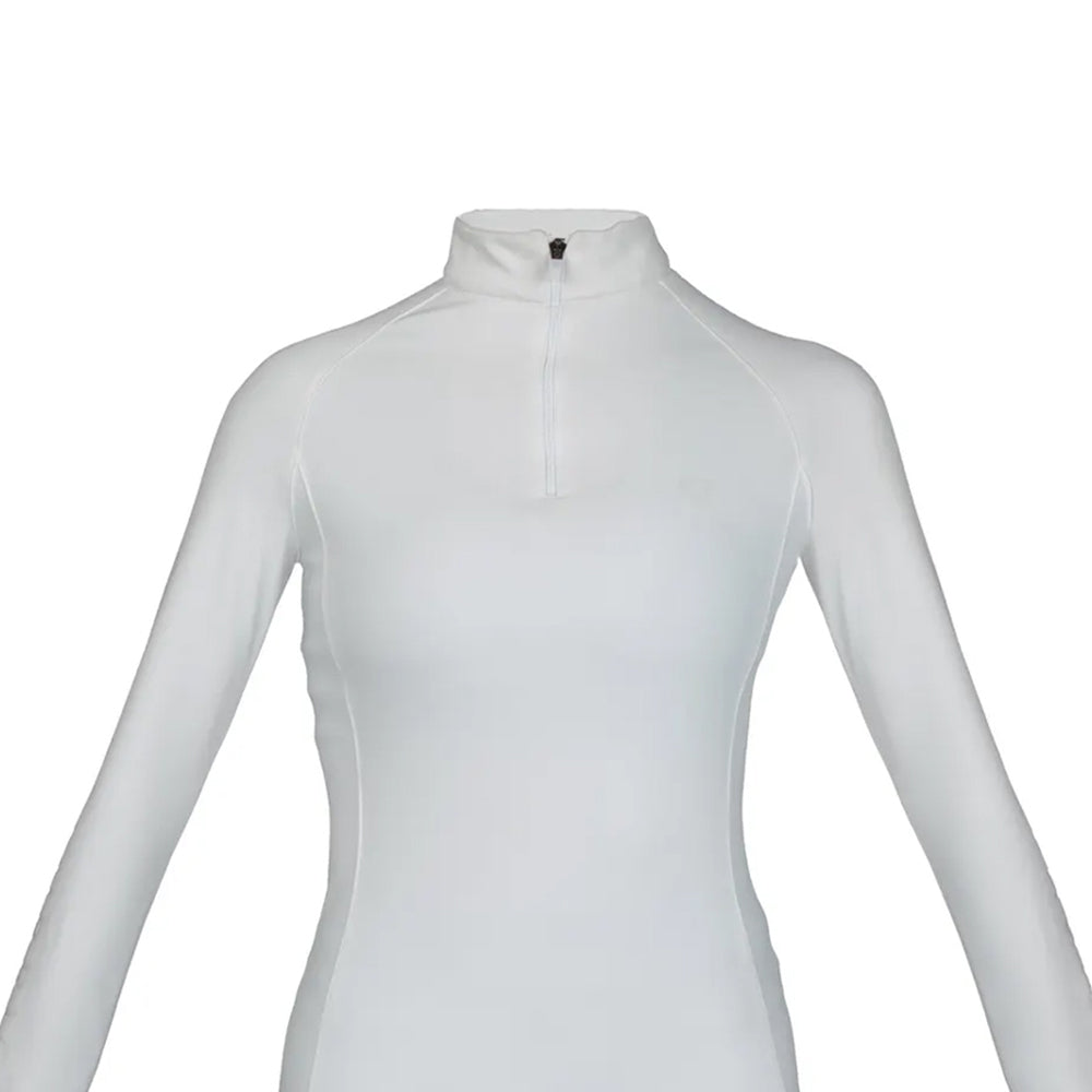 White - Back - Aubrion Girls Eltar Base Layer Top