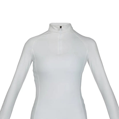 White - Back - Aubrion Girls Eltar Base Layer Top