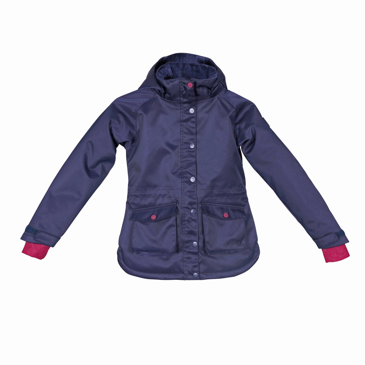 Blue - Front - Aubrion Girls Palisade Young Rider Coat