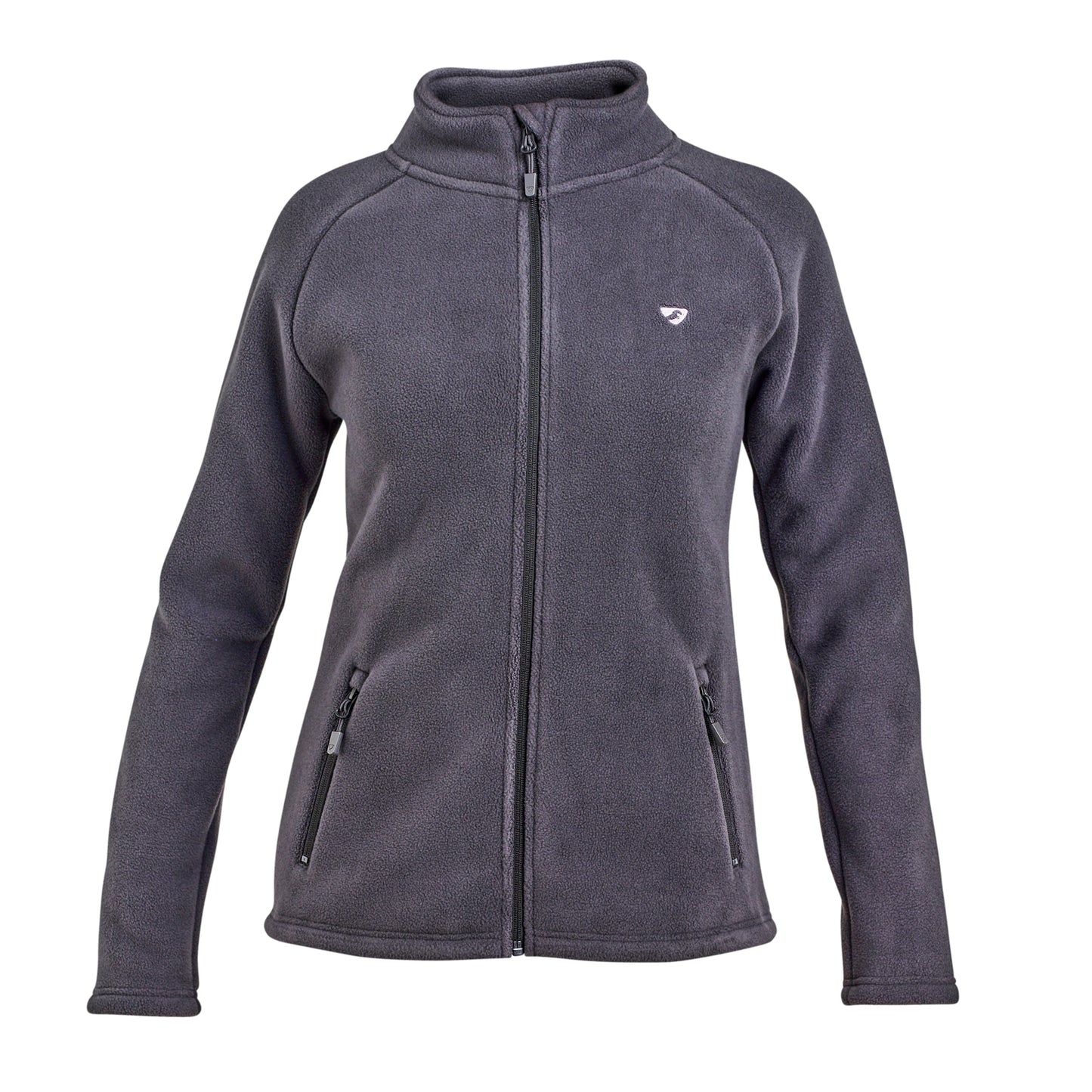 Charcoal - Front - Aubrion Womens-Ladies Restore Full Zip Fleece Jacket