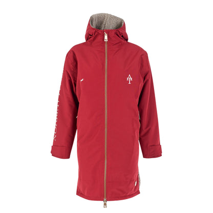 Red - Front - Aubrion Childrens-Kids Team Raincoat
