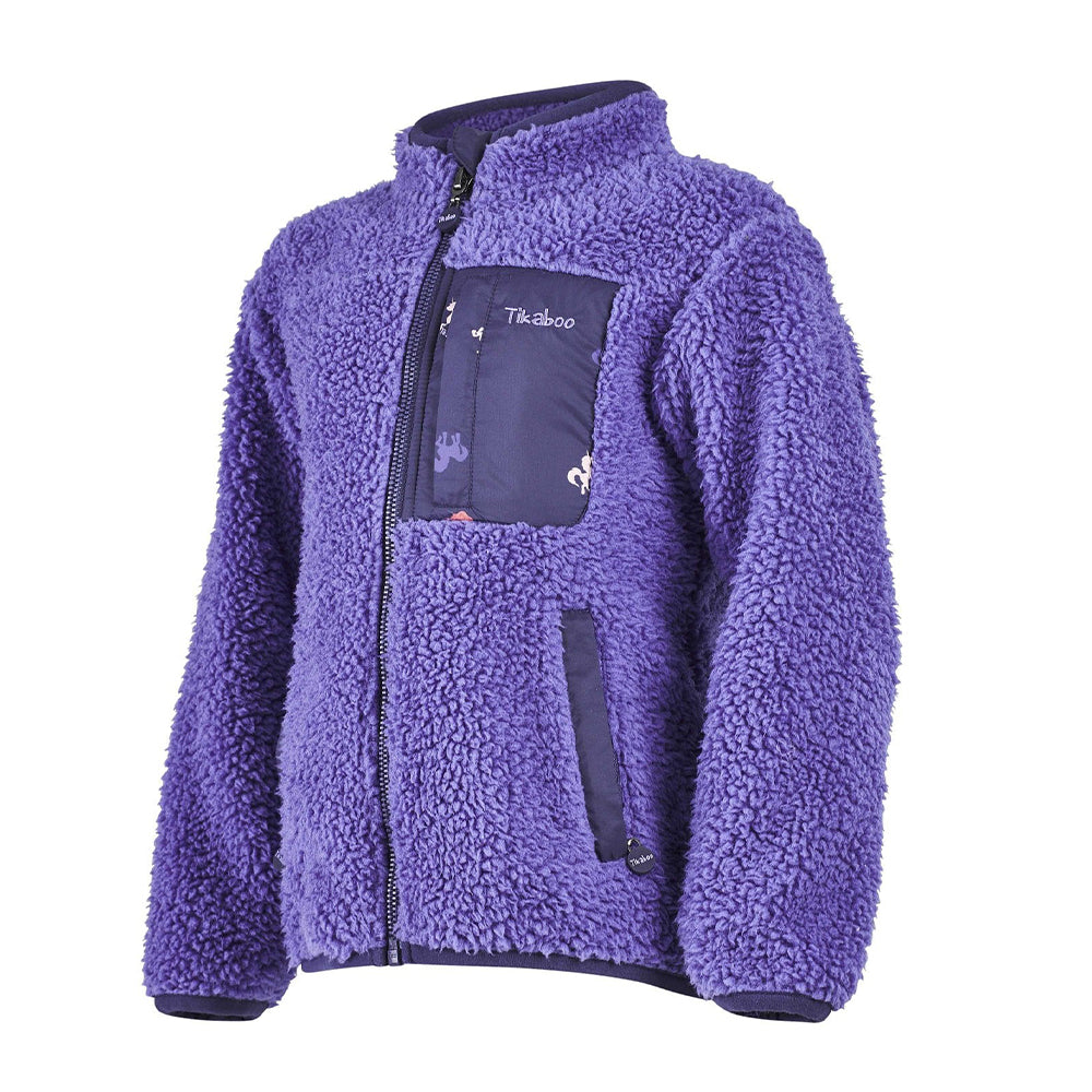 Purple - Lifestyle - Tikaboo Childrens-Kids Unicorn Fleece Jacket